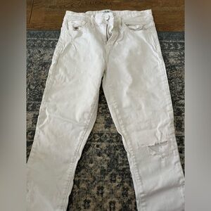 Sam Edelman white jeans